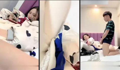 两个稚嫩的技校干妹妹